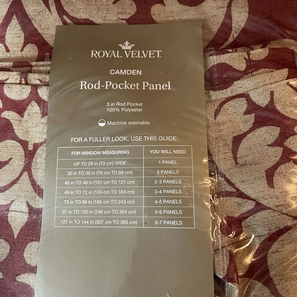 Royal velvet Curtain (1 panel) - Picture 3 of 4